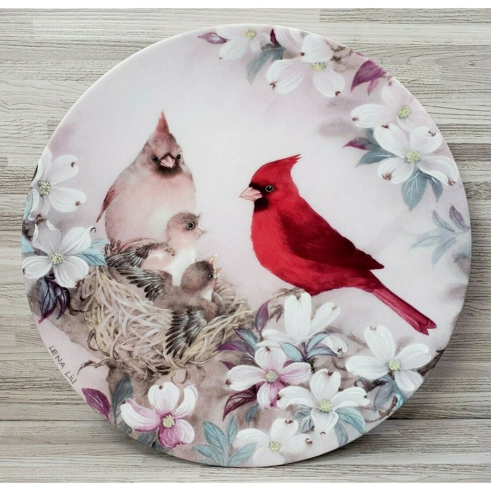 W.L. George Lena Liu "Morning Serenade" 8.5" Collector's Plate Multicolor